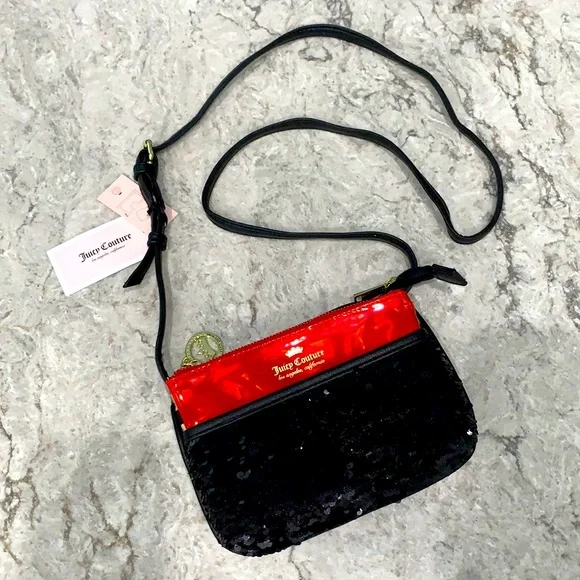 NTW Juicy Couture “Clashing Hearts” Mini Crossbody Bag 🔥🔥🔥 - Picture 1 of 9
